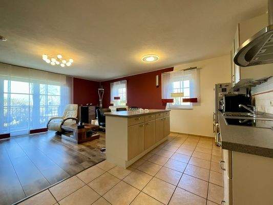 Blick in die Wohnküche