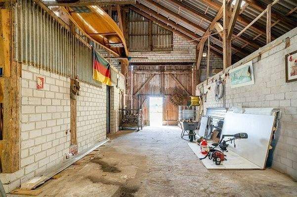 Westlicher Teil der Scheune