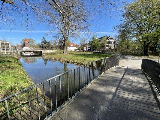 Blick in den Stadtpark