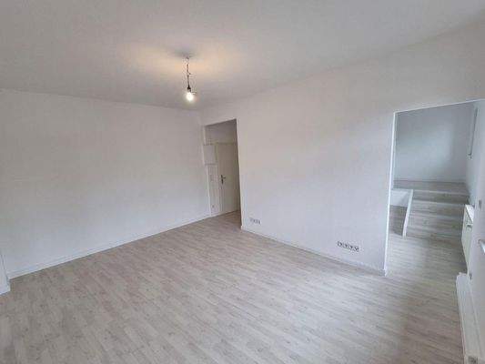 Wohnzimmer, Blick in Küche