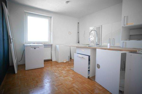 Küche in Obergeschoss