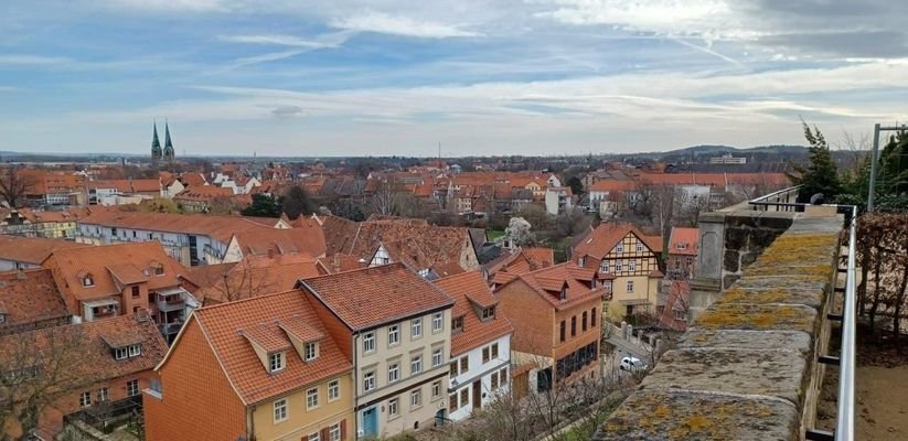 Blick über Quedlinburg