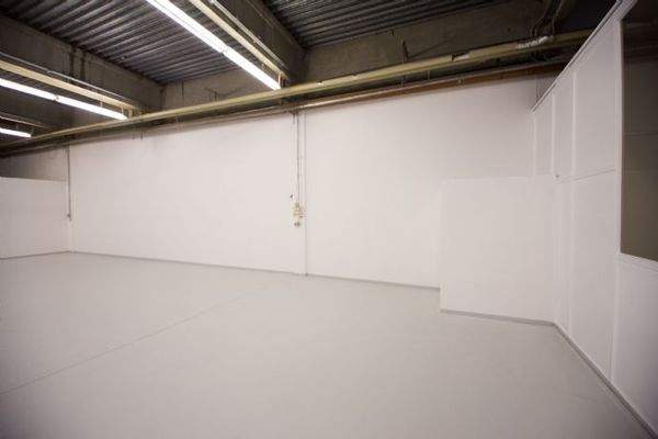 neu verputzte Wände 