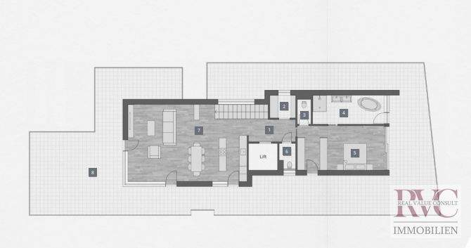 Penthouse-Maisonette DG