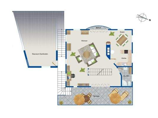 Grundriss Obergeschoss