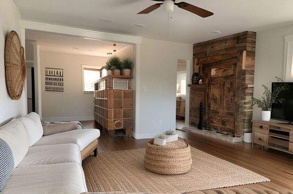 Wohnzimmer EG - Musterbild