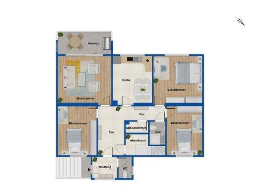 Grundriss - Erdgeschoss