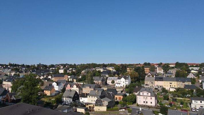 Ausblick auf die Stadt Stollberg