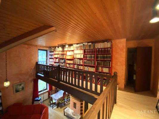 Blick auf die Galerie