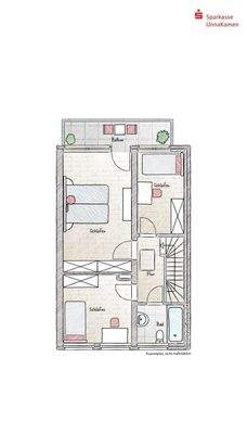 Obergeschoss - Grundriss