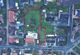 Aufsicht Umgebung umrandet