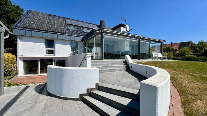 Terassenaufgang Südseite