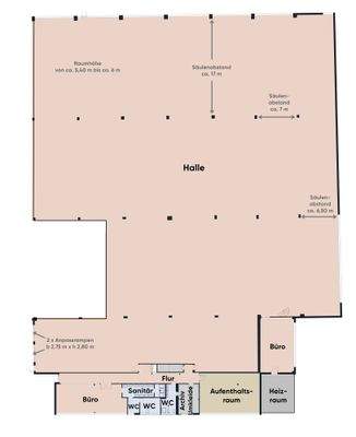 Grundriss ohne Maßstab / Erdgeschoss