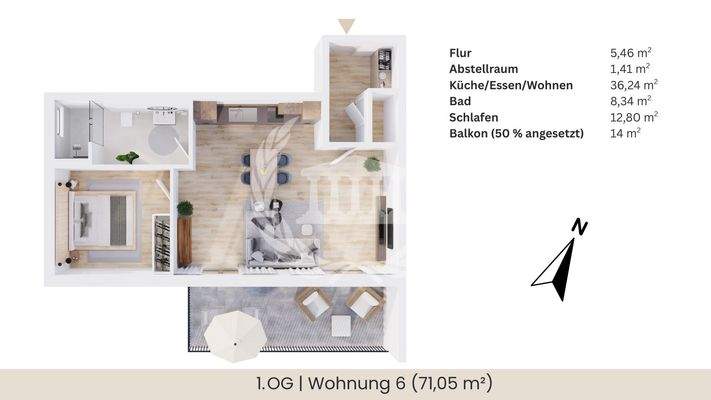 Wohnung 6