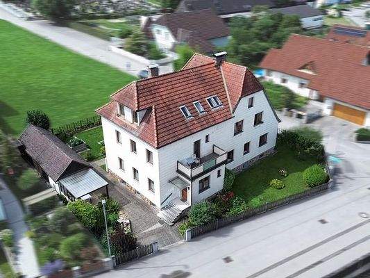 Aussenaufnahme Vorderseite des Hauses