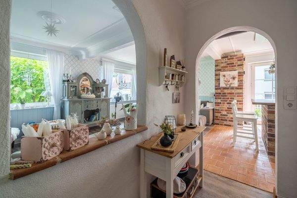 Ansicht Wohnen / Küche EG