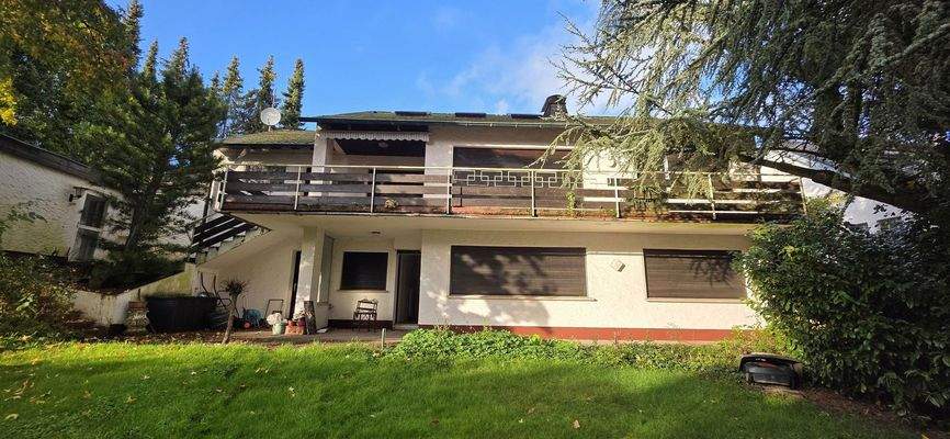 Gartenblick auf das Haus