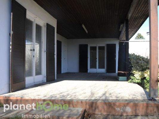 Ueberdachte Terrasse