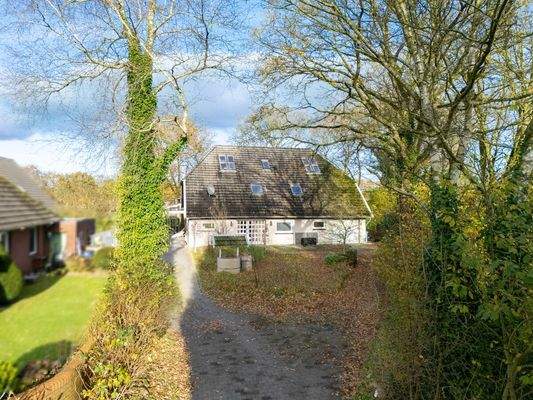 Blick auf die Immobilie