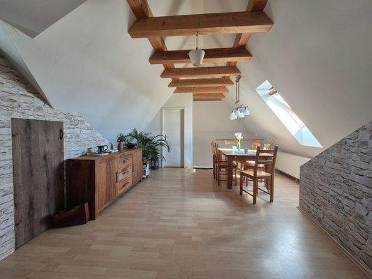 2. Wohnung - DG: Küchen- und Essbereich