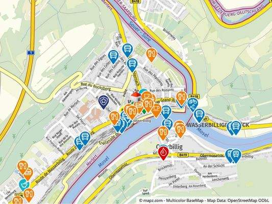 Geolyzer Kartenausschnitt