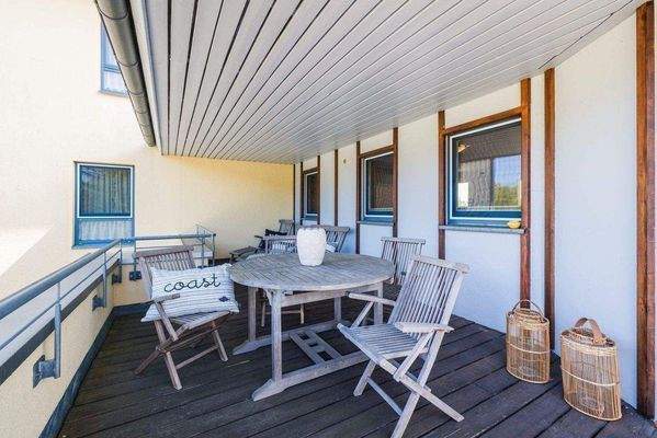 Terrasse zur Meerseite