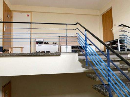 Zugang zu den Wohnungen