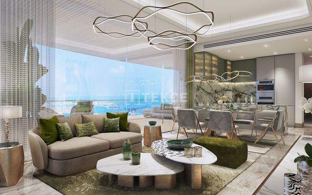Luxury Sea View Cavalli Apartments in Dubai Harbour