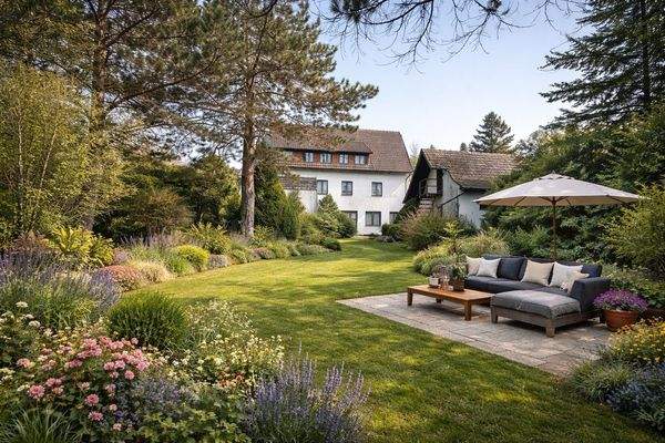 Gartenbeispiel-KI generiert