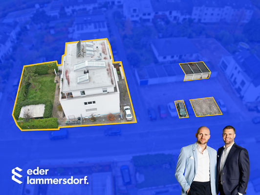 Haus, Garagen und Stellplätze