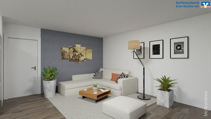 Visualisierung Whg. 15 Wohnzimmer