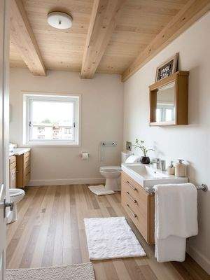 Badezimmer Einrichtungsbeispiel