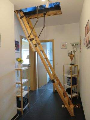 Ausziehtreppe zum Speicher