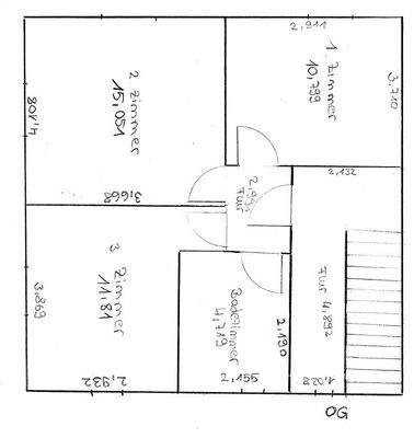Obergeschoss Grundriss