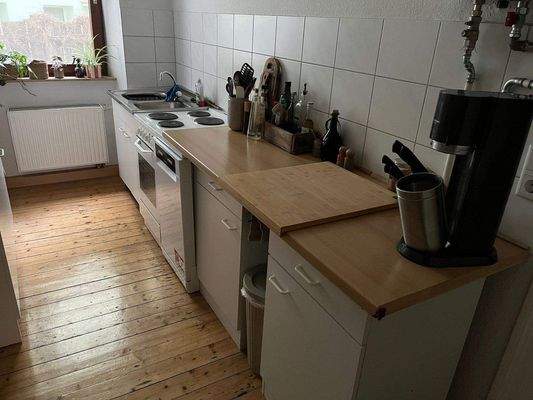 mit Küchenzeile