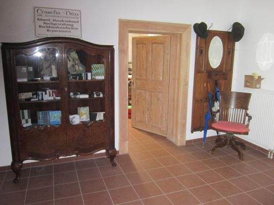 Zugang Atelier im EG