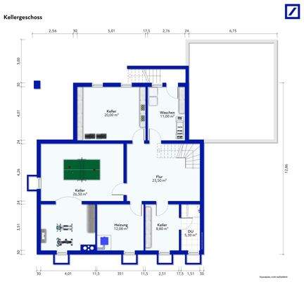 Grundriss Kellergeschoss