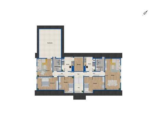 Grundriss Dachgeschoss