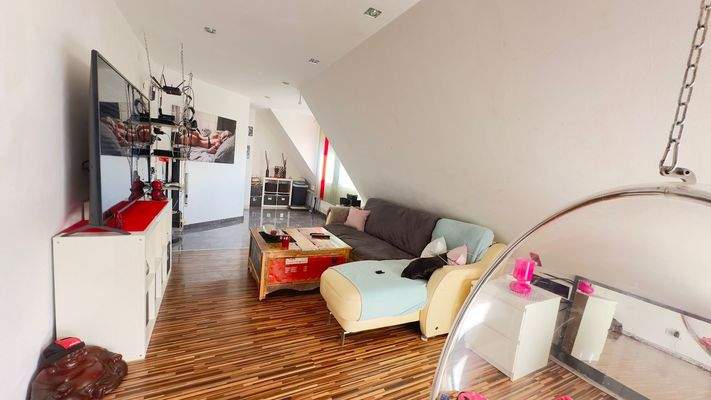 Mietwohnung 2, Wohnzimmer