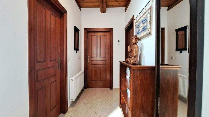 Ferienhaus mit 2 Schlafzimmern und atemberaubender Aussicht in Plaka