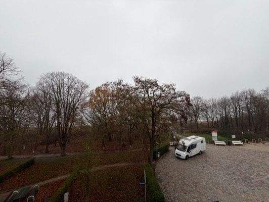 Blick vom Wohnzimmer