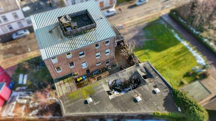 Drohnenansicht Westseite