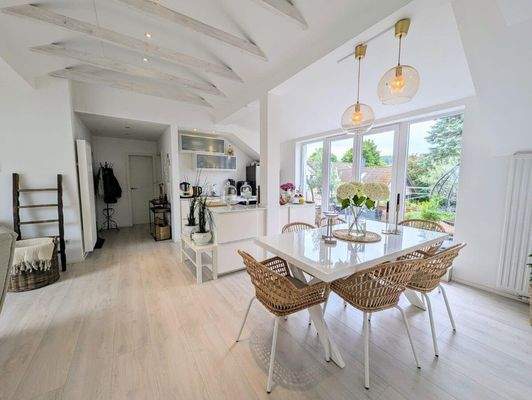 Vermietete Wohnung DG - Wohnküche