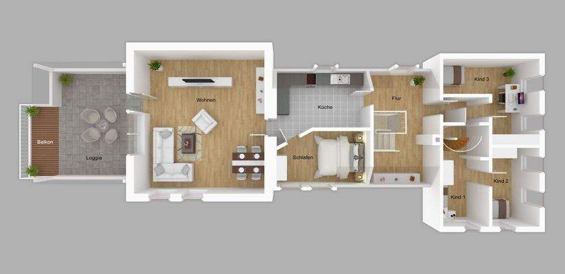 Haus 2 Grundriss Obergeschoss