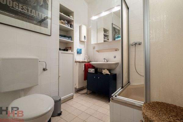 Innenliegendes Duschbad