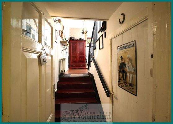 Nebeneingang zum Stellplatz