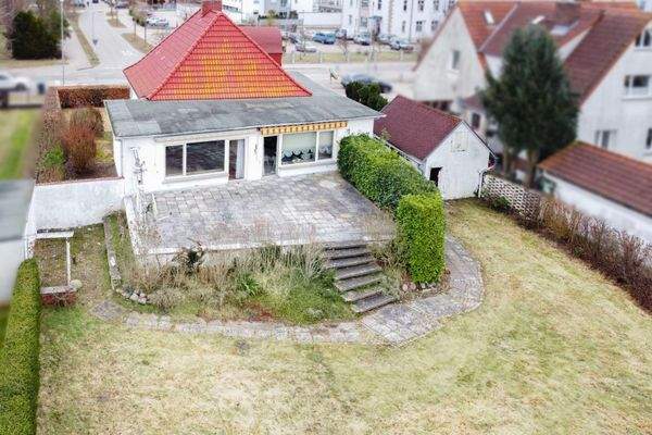 Rückansicht Drohne