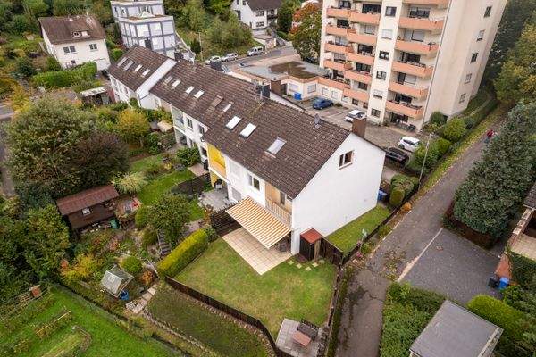 Drohnenansicht Gebäude Ostseite