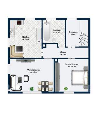 Grundriss OG Altbestand