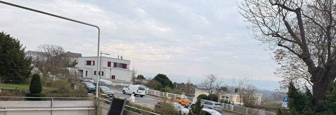 Schöner Blick vom Südbalkon